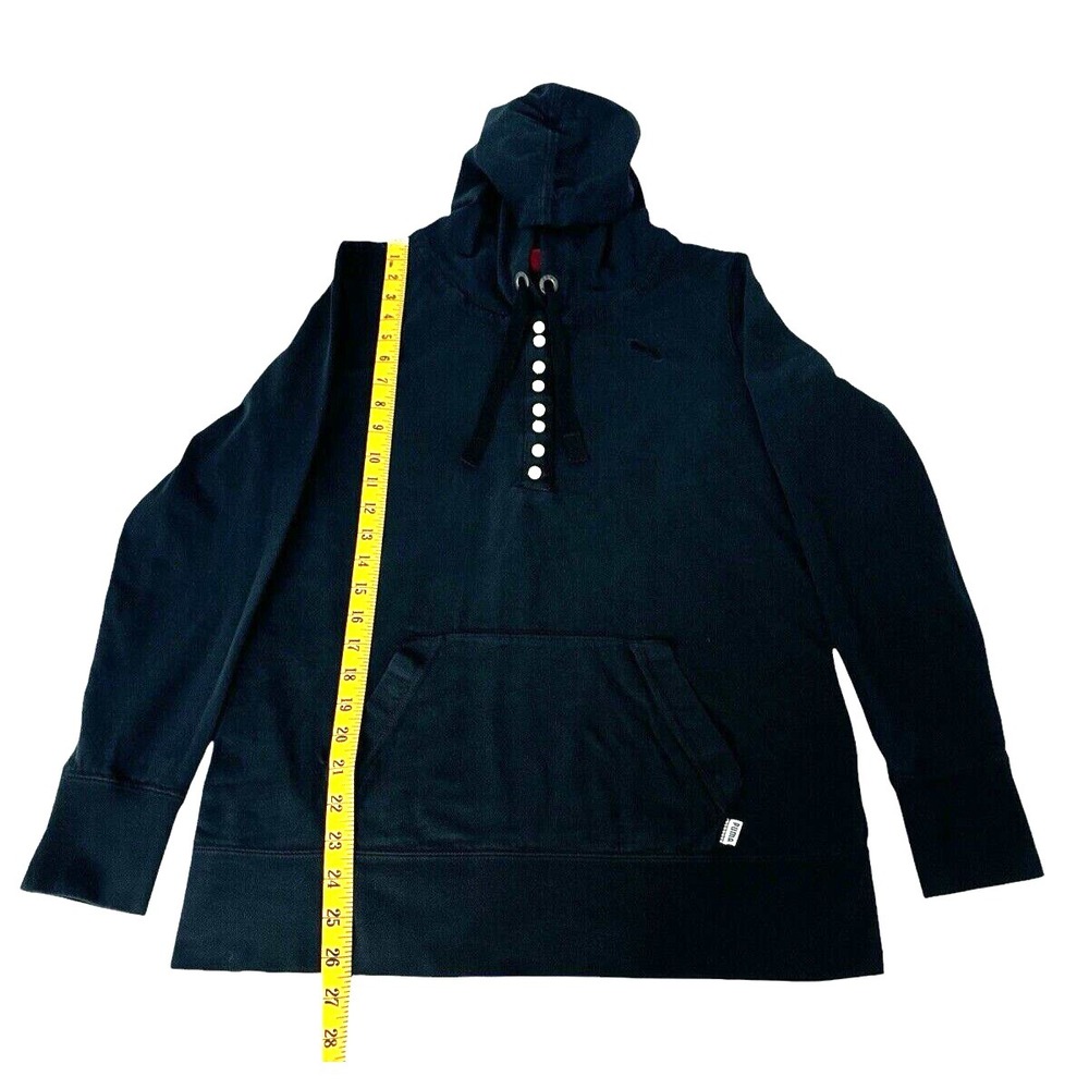 Puma Women's Heritage Lightweight Hoodie Black Size M - Picture 6 of 16